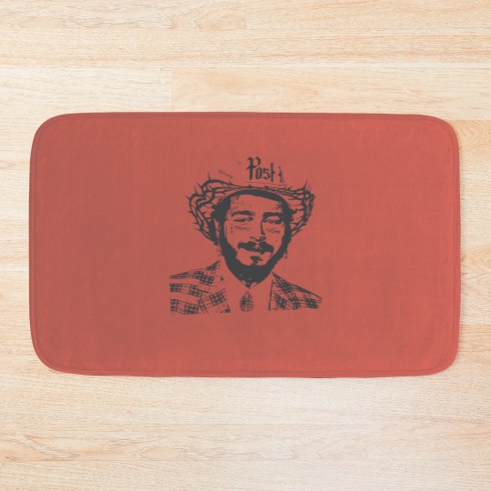 Discover post Malone Cowboy Bath Mats, Music Merch, Country Music