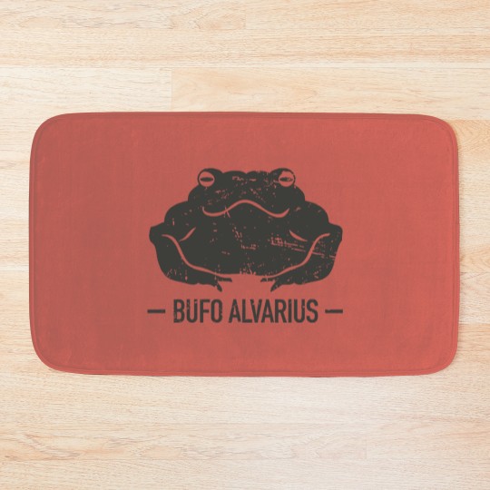 Discover Bufo Alvarius Colorado River Toad Bath Mats