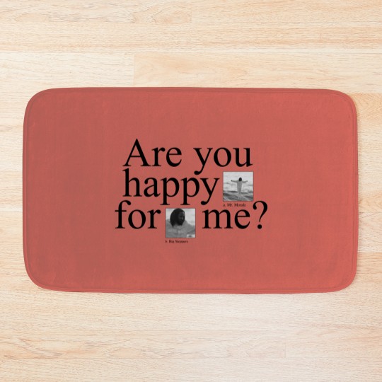 Discover Kendrick Lamar Tour Bath Mats, Are You Happy For Me, I Am Sorry Bath Mats AH6540