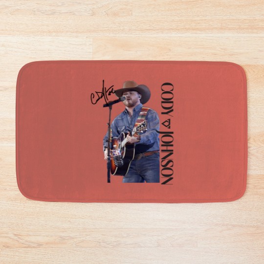 Discover Cody Johnsonn Singer Bath Mats Gift For Fans Bath Mats