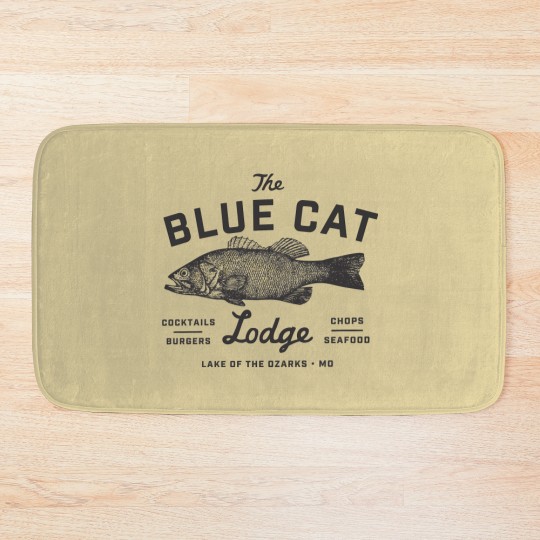 Discover Ozark Blue Cat Lodge Bath Mats Classic Unisex Missouri Bath Mats