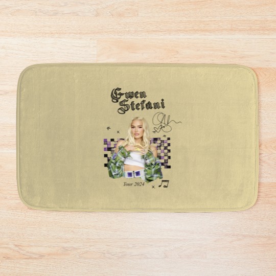 Discover Gwen Stefani Tour 2024 Gift For Fan Bath Mats