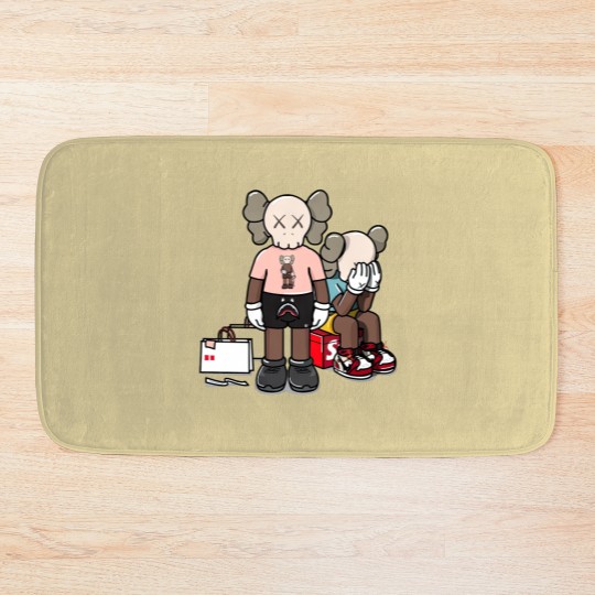 Discover Kaws 2 Bath Mats, Gift Kaws 2 Bath Mats