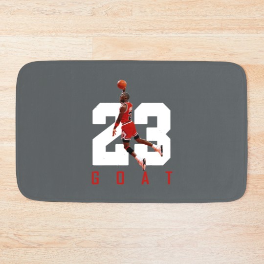 Discover Michael Jordan, MJ Goat 23  Cap, baseball caps for men Bath Mats
