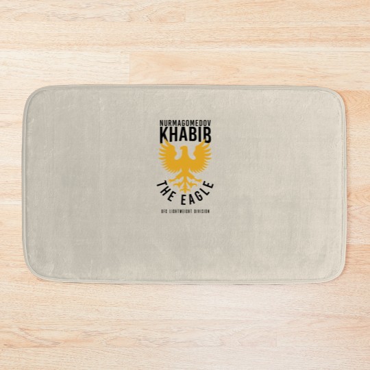 Discover Khabib The Eagle Nurmagomedov Bath Mats
