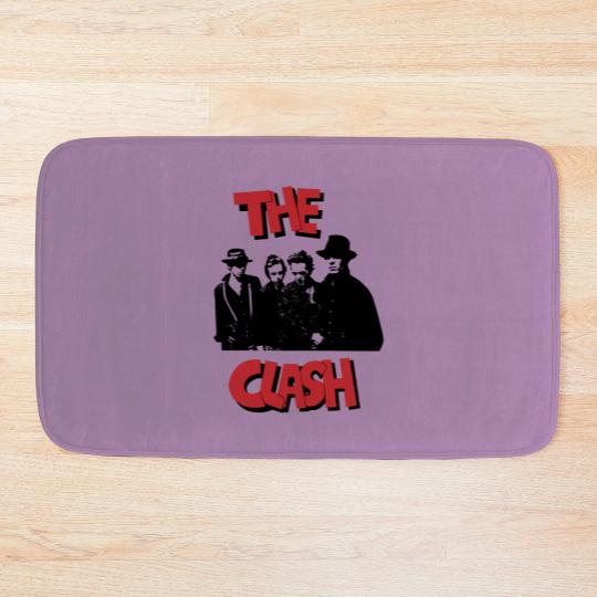 Discover The Clash Vintage Rare Bath Mat - British Punk