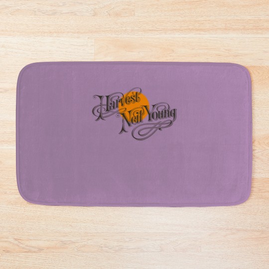 Discover Harvest Moon Bath Mats - Old School Band - Harvest Moon Neil Young Bath Mats