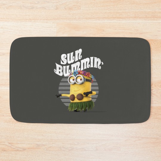 Discover Despicable Me Minions Bob Sun Bummin Hula Graphic Bath Mats