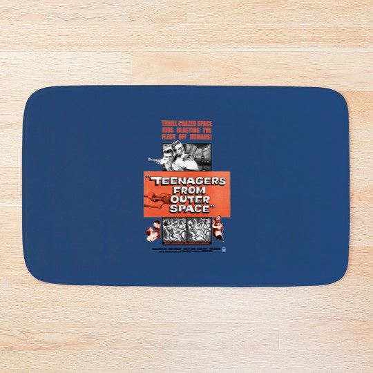 Discover Teenagers From Outer Space Bath Mats
