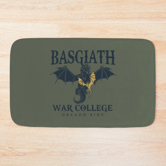 Discover Basgiath War College Bath Mats, Fourth Wing Bath Mats
