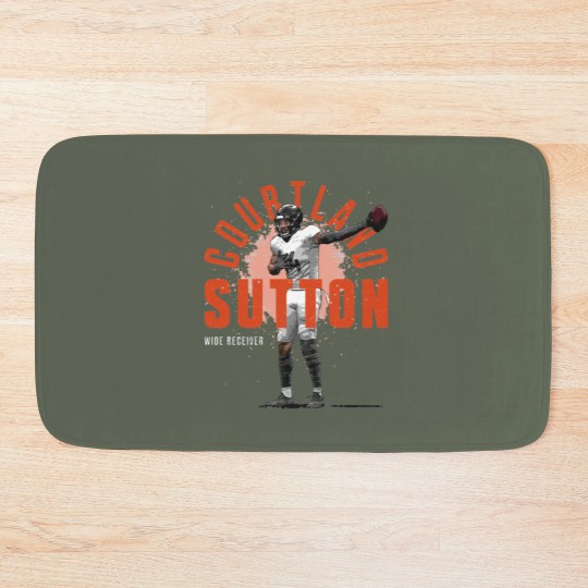 Discover Courtland Sutton Denver Player Name - Courtland Sutton - Bath Mats