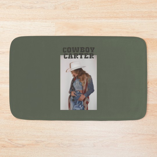 Discover Beyonce Cowboy Carter Act ii Beyince Bath Mats Unisex Cotton Ringer Bath Mats