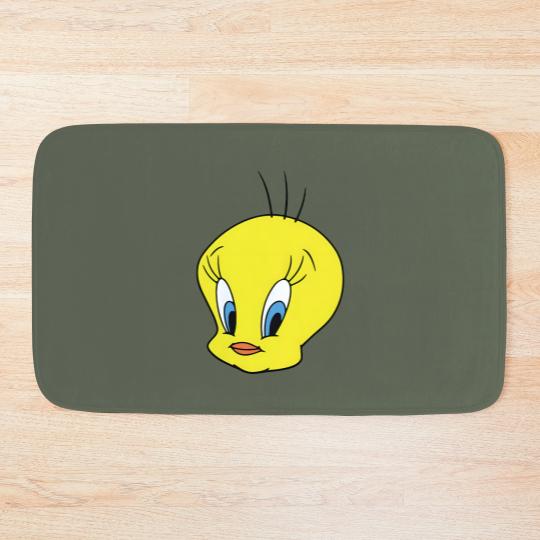 Discover Tweety Bird  gender neutral short sleeved Bath Mats