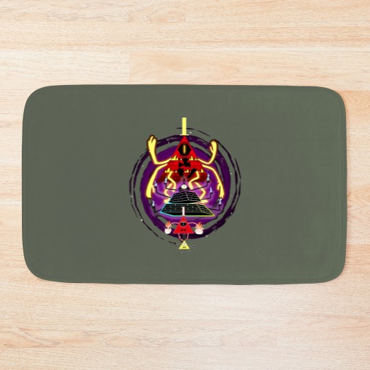 Discover Bill Cipher Gravity Falls Bath Mats