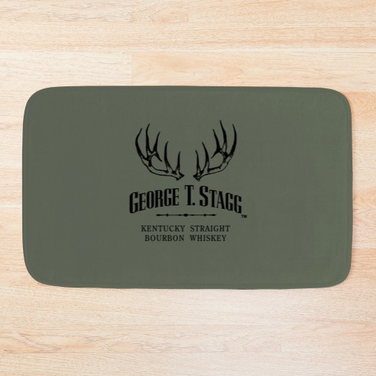 Discover george t stagg vintage bourbon distillery Bath Mats