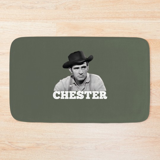Discover Chester - Gunsmoke - Tv Western Bath Mats