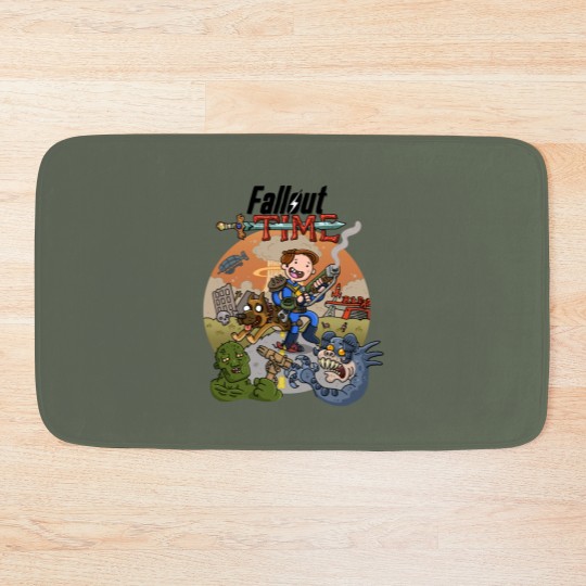 Discover Fallout X Adventure Time Bath Mats