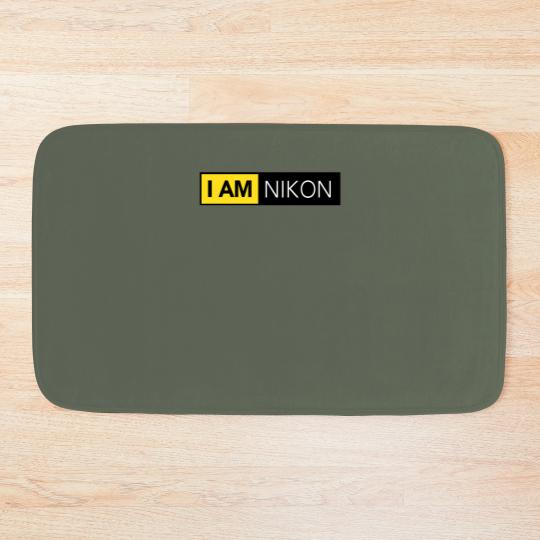 Discover Nikon Camera I Am Nikon Bath Mats