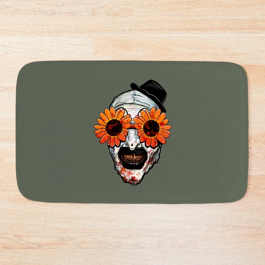 Discover Art The Clown Terrifier 2 Sunflower Sunglasses Classic Bath Mats
