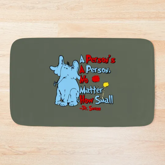 Discover A Person's a Person No Matter How Small, Dr Seuss Bath Mats