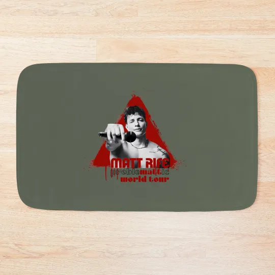Discover Matt Rife World tour Problematic 2023-2024 Bath Mats