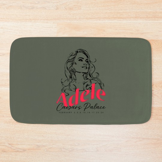 Discover Adele 2024 Tour Bath Mats, Adele Merch Bath Mats
