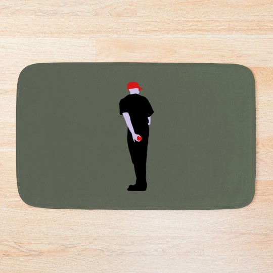 Discover baseball player Bath Mats