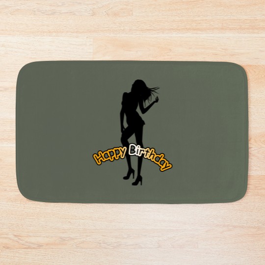 Discover Happy Birthday Bath Mats