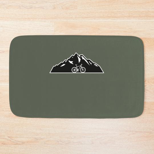 Discover Mountain biking pullover Bath Mats for cyclists