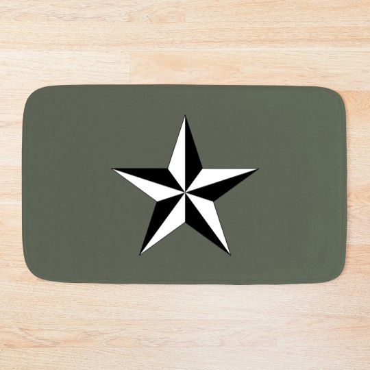 Discover nautical star Bath Mats