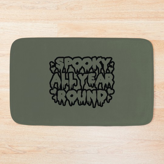 Discover Spooky All Year Round Bath Mats