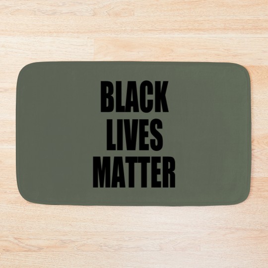 Discover Black Lives Matter - Stop Racism - USA - BLM Bath Mats