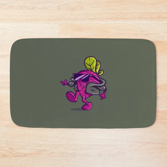 Discover Vegetable Cool Radish Bath Mats
