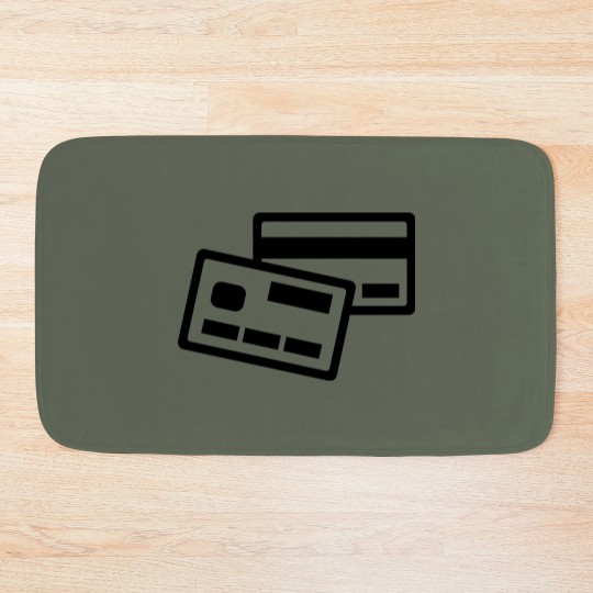 Discover Credit card Bath Mats