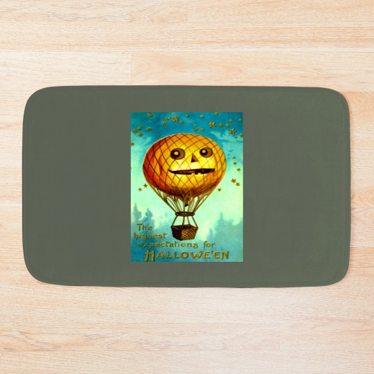Discover Jack O' Lantern Air Balloon Bath Mats