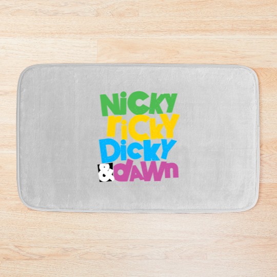 Discover nicky ricky dicky and dawn Bath Mats