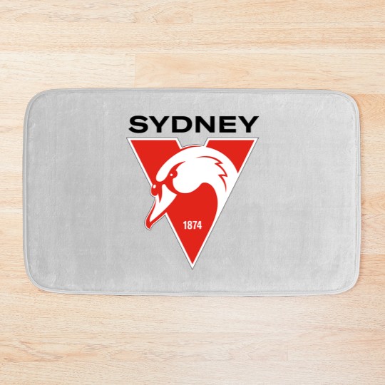 Discover sydney swans Bath Mats