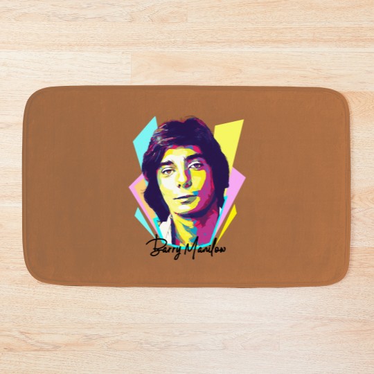 Discover Wpap Pop Art Baraaary Manilow Bath Mats