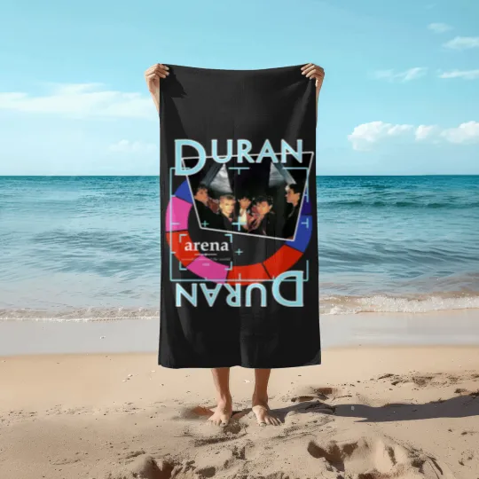 Discover Duran Duran Arena Beach Towels, Duran Duran Vintage Beach Towels, 1984 Arena Tour Concert Beach Towels Beach Towels