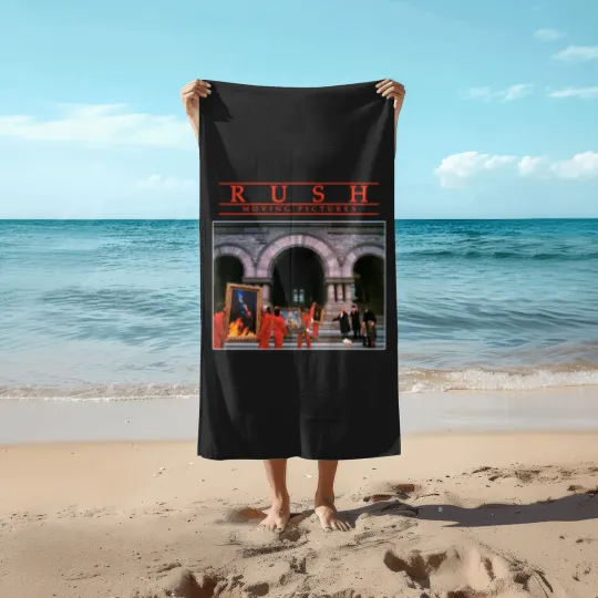 Discover Moving Pictures - Rush Beach Towels