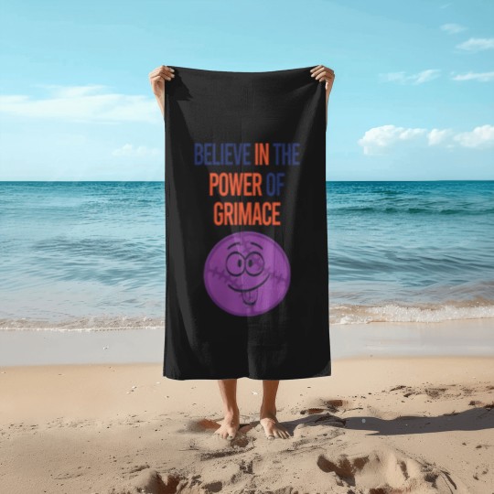 Discover Grimace Mets Beach Towels up to 5xl | NY Mets Humorous Gift, New York Baseball Winning Streak Fan Lucky Charm McD's Grimace, Orange and blue, Truth