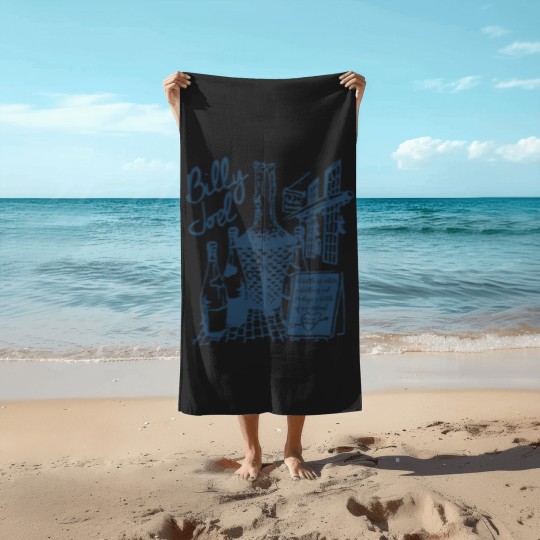 Discover Vintage Billy Joel Concert Crewneck Unisex Beach Towels