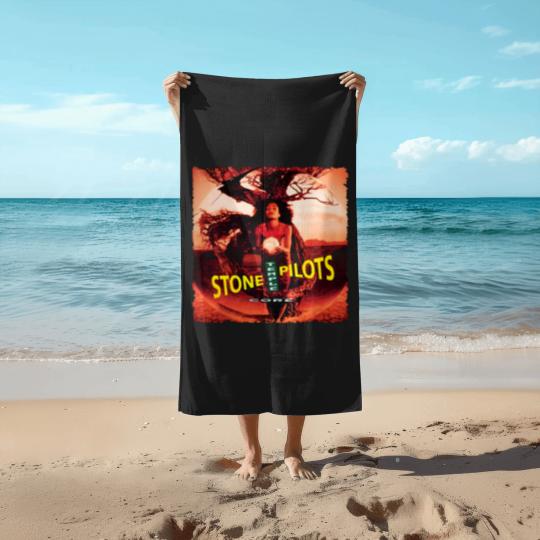 Discover Vintage STP - Stone Temple Pilots - Beach Towels