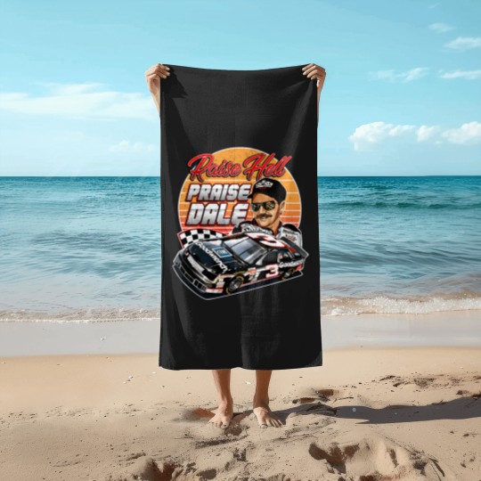 Discover Dale Earnhardt Raise Hell Praise 90S - Dale Earnhardt Beach Towels