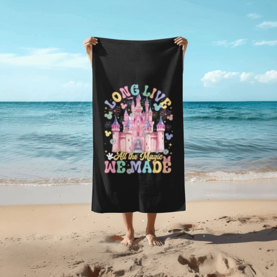 Discover Long Live All The Magic We Made Beach Towels, Vintage Long Live All The Magic We Made