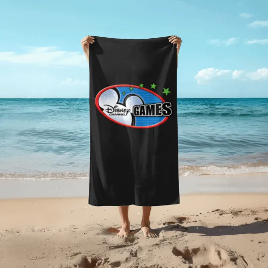 Discover Channel Game Beach Towels, Mouse Ears Gaming Beach Towels