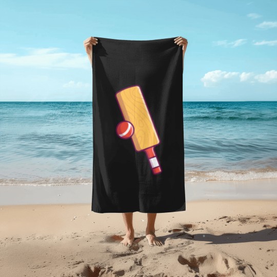 Discover Cricket - Cricket - Beach Towels