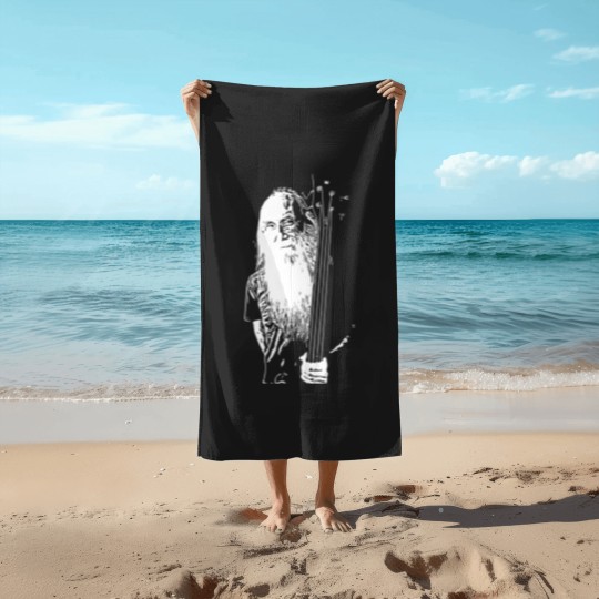 Discover Leland Sklar Bass Guitarist Beach Towels