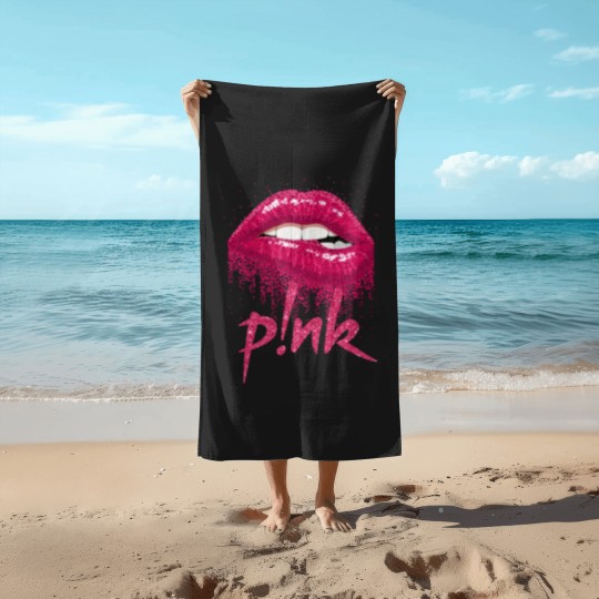Discover P!nk Beach Towels, Pink Singer Summer Carnival 2024 Tour Beach Towels, Pink Fan Lovers Beach Towels