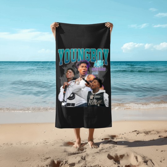 Discover Youngboy Beach Towels, Vintage Youngboy Beach Towels, Retro Youngboy Beach Towels